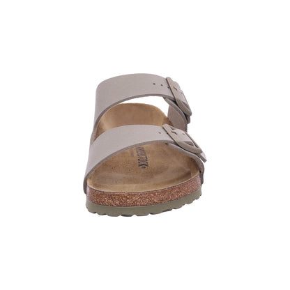 Birkenstock Pantolette 1027704 Arizona BF Faded Khaki in Beige