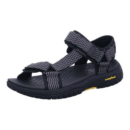 Skechers Sandale 204351 LOMELL - RIP TIDE in Schwarz