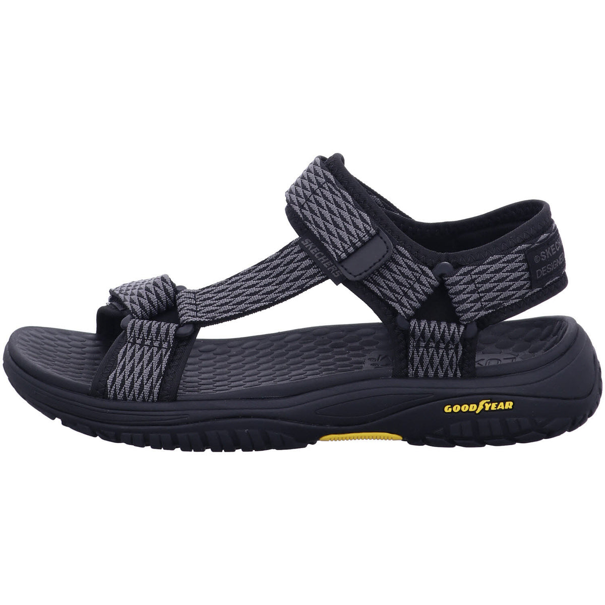 Skechers Sandale 204351 LOMELL - RIP TIDE in Schwarz
