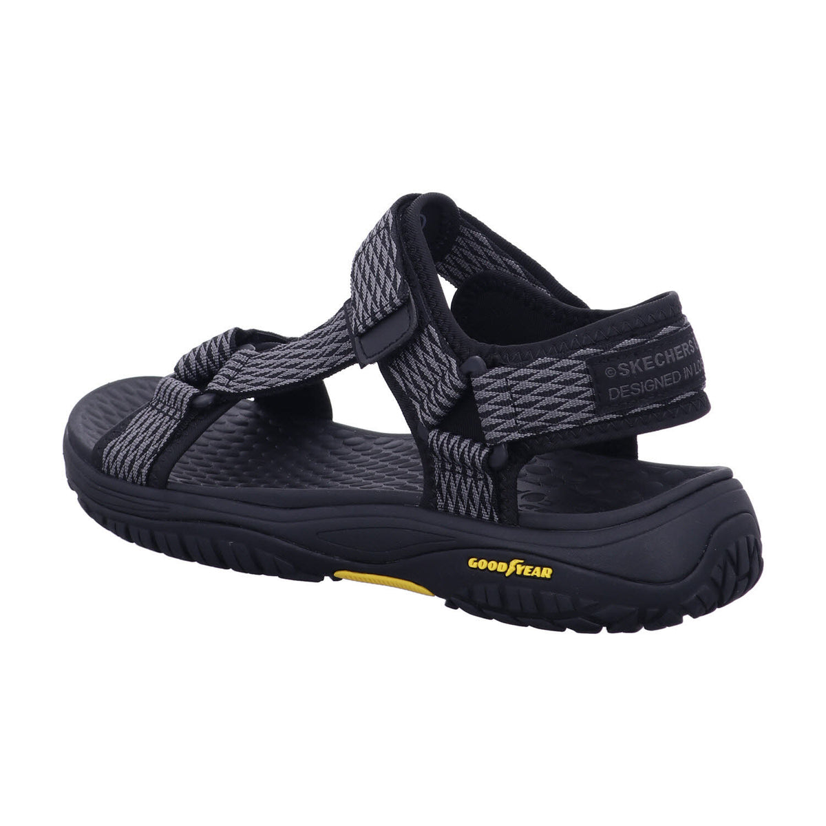 Skechers Sandale 204351 LOMELL - RIP TIDE in Schwarz