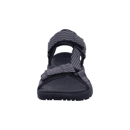 Skechers Sandale 204351 LOMELL - RIP TIDE in Schwarz