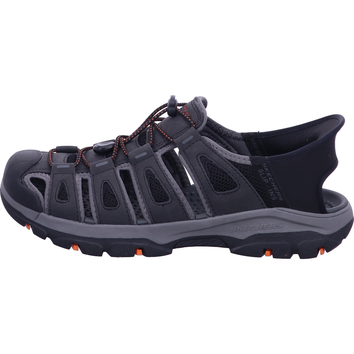 Skechers Sandale 205187 TRESMEN - NORVICK in Schwarz
