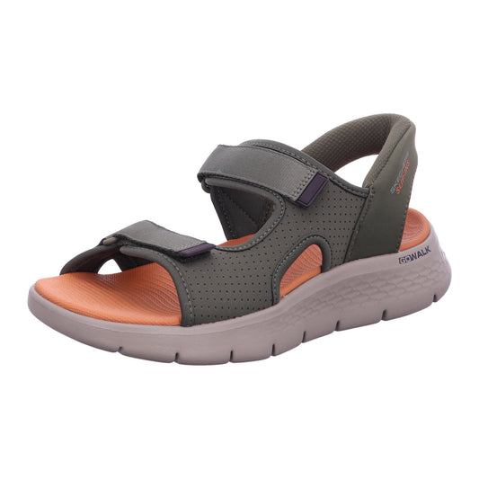Skechers Sandale 229210 GO WALK FLEX SANDAL - EASY ENTRY in Grün