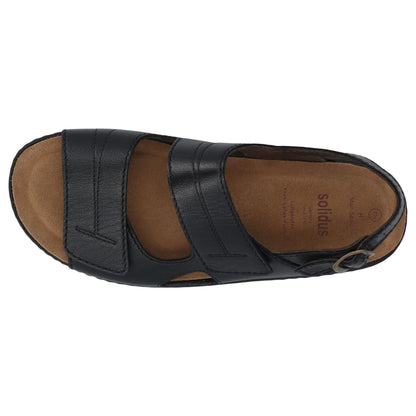 Solidus Sandale 78016 Man Special - Weite H in Schwarz