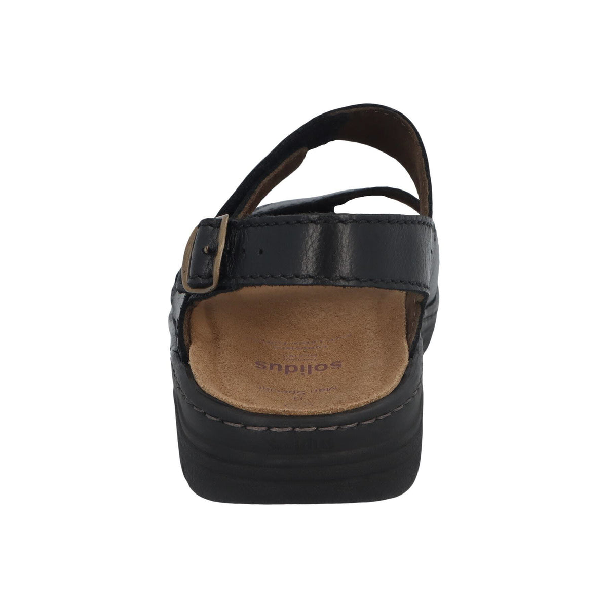 Solidus Sandale 78016 Man Special - Weite H in Schwarz