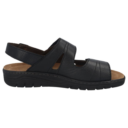 Solidus Sandale 78016 Man Special - Weite H in Schwarz