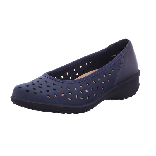 Solidus Ballerina 42052 Karo - Weite K in Blau