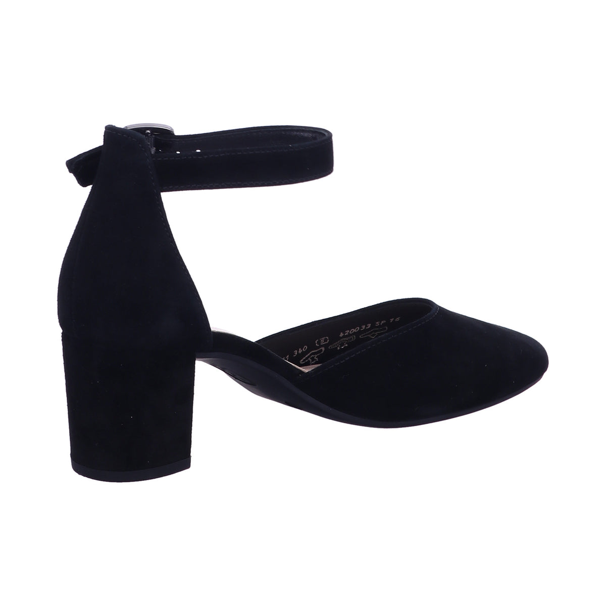 Gabor Pumps 81.340 Samtchevreau in Schwarz