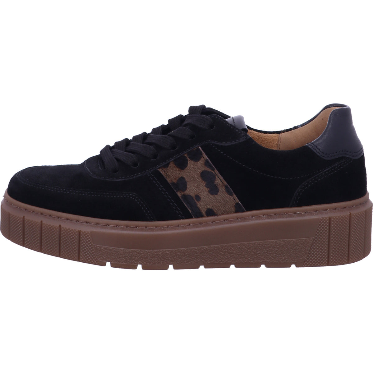 Gabor Schnürschuh 6017 02 Sneaker low H in black/sand