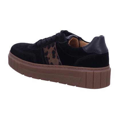 Gabor Schnürschuh 6017 02 Sneaker low H in black/sand