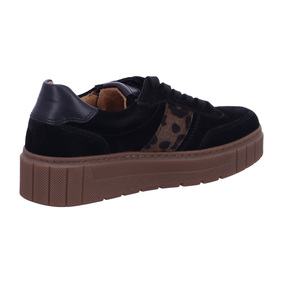 Gabor Schnürschuh 6017 02 Sneaker low H in black/sand