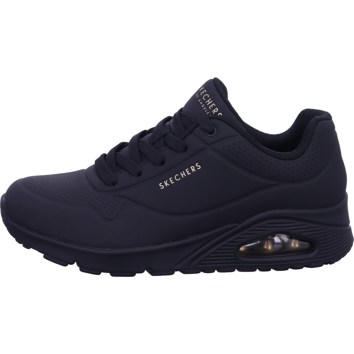 Skechers Schnürschuh 73690 UNO - STAND ON AIR in Schwarz