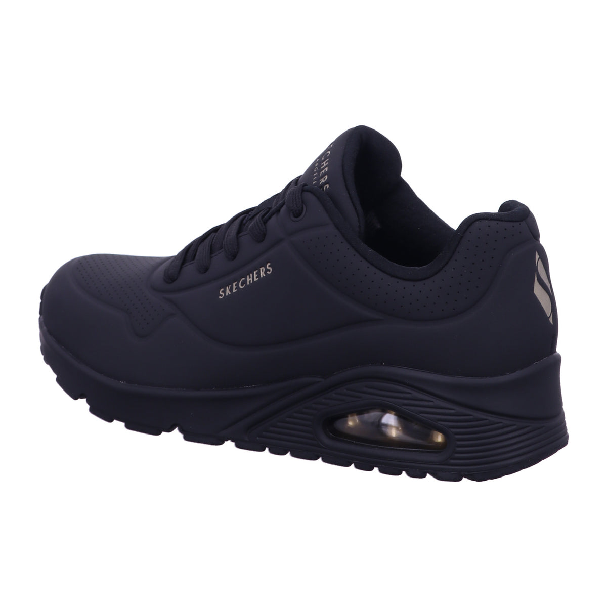 Skechers Schnürschuh 73690 UNO - STAND ON AIR in Schwarz