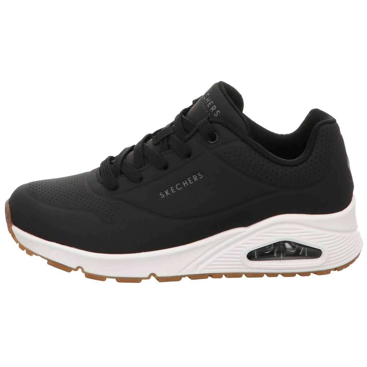 Skechers Schnürschuh 73690 UNO - STAND ON AIR in Schwarz
