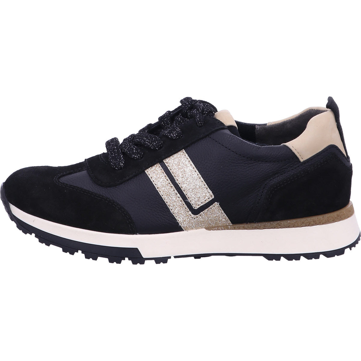 Paul Green Schnürschuh 5392 0078-5392-008/Sneaker in Schwarz