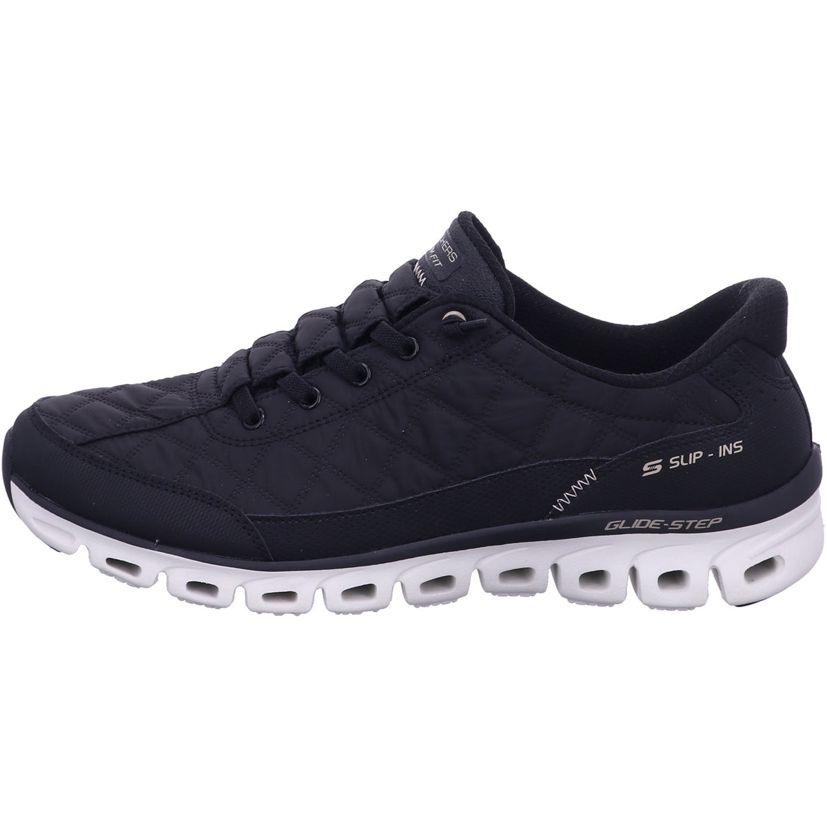 Skechers Schnürschuh 104556 GLIDE-STEP - AT EASE in Schwarz