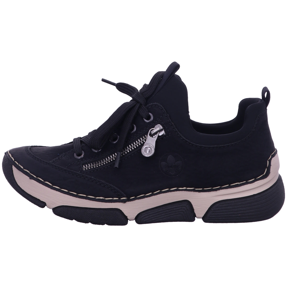 Rieker Schnürschuh 45973  in Schwarz