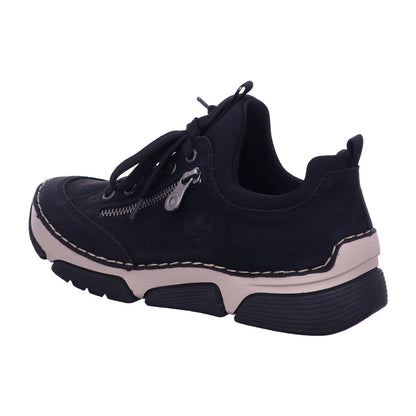 Rieker Schnürschuh 45973  in Schwarz