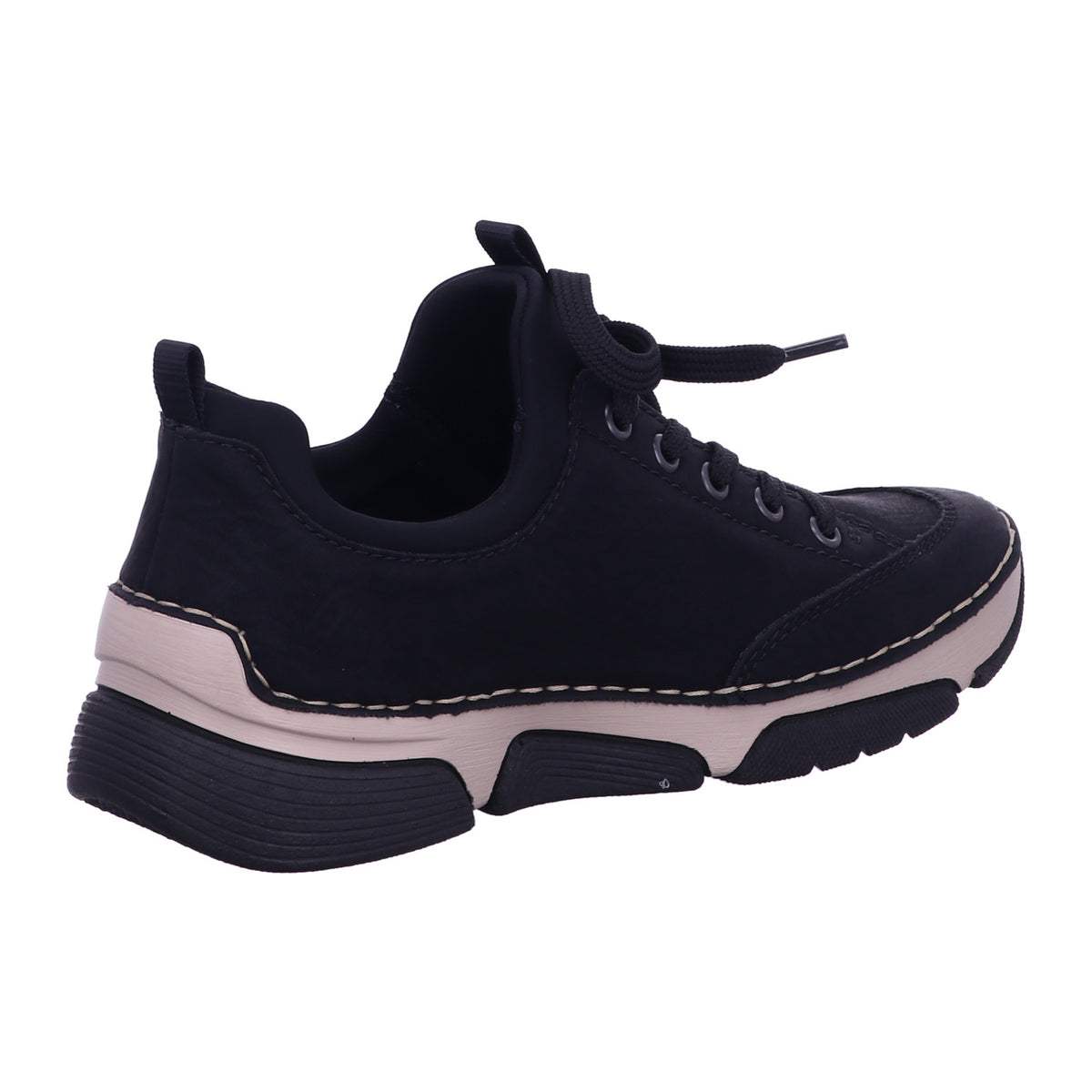 Rieker Schnürschuh 45973  in Schwarz