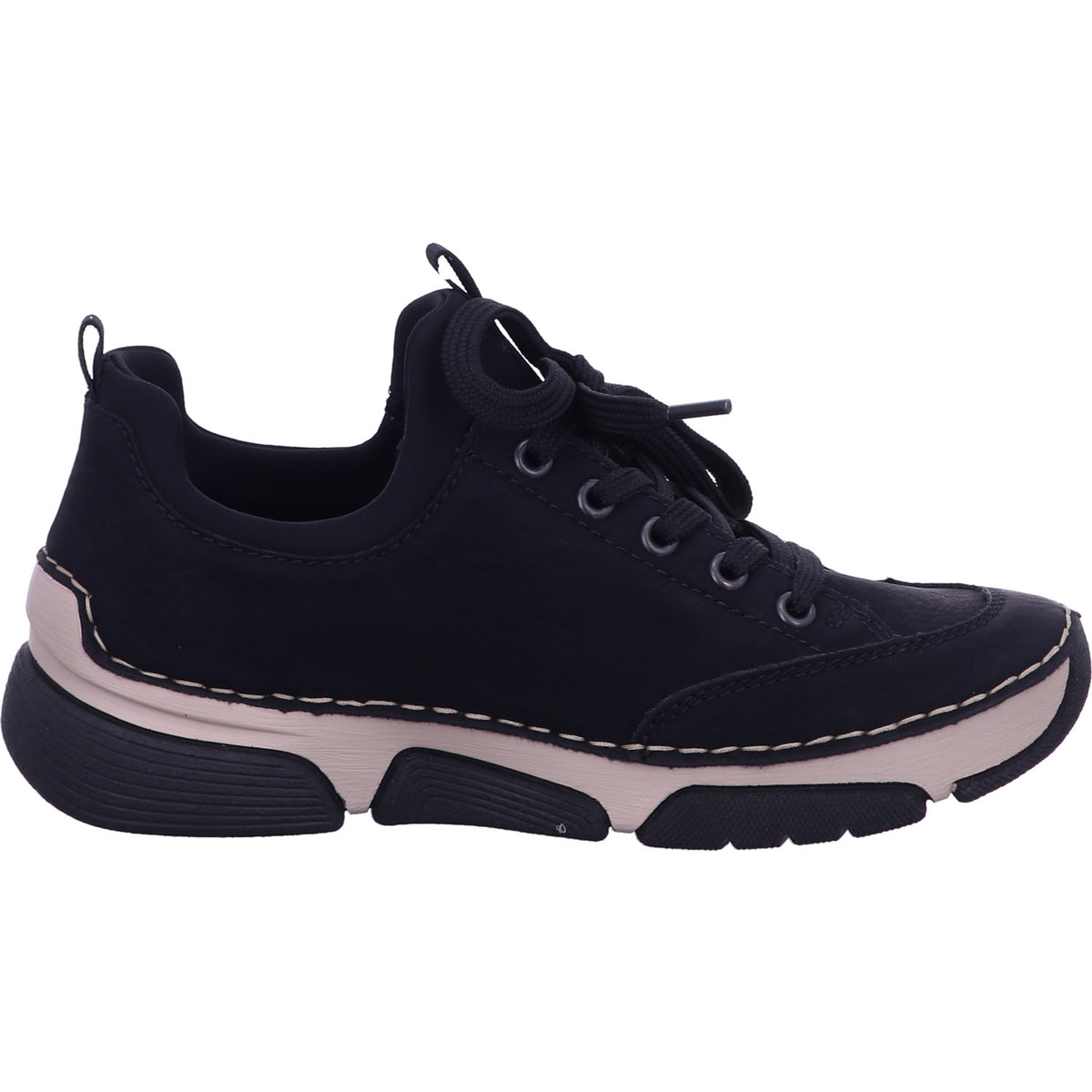 Rieker Schnürschuh 45973  in Schwarz