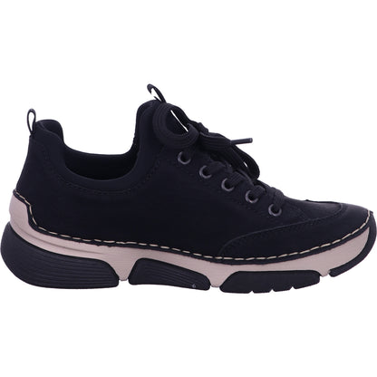 Rieker Schnürschuh 45973  in Schwarz