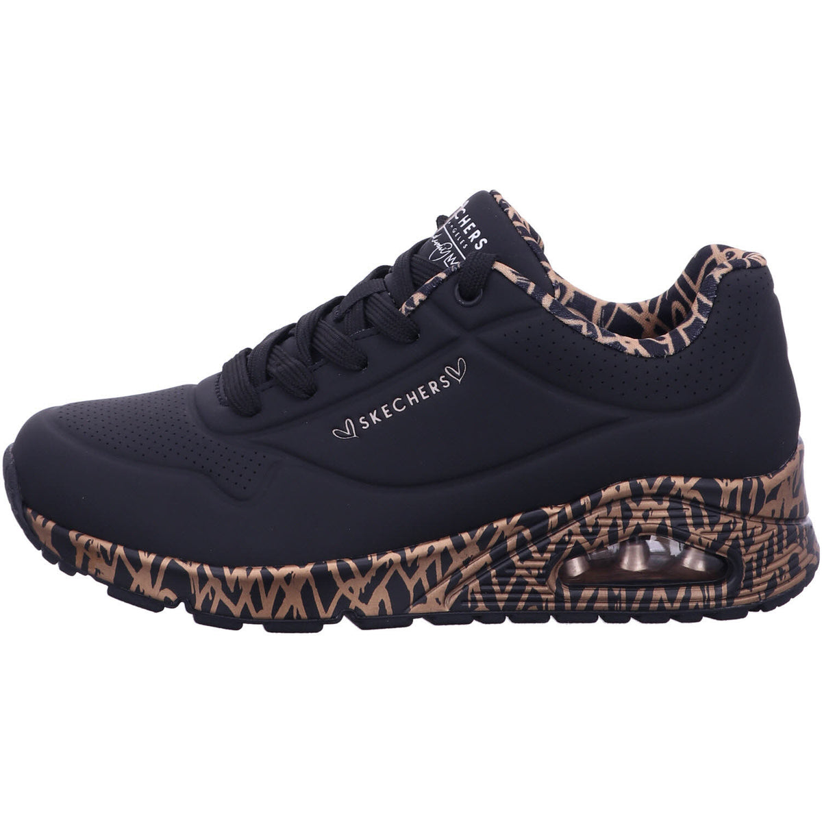 Skechers Schnürschuh 155506 UNO - LOVING LOVE in Schwarz
