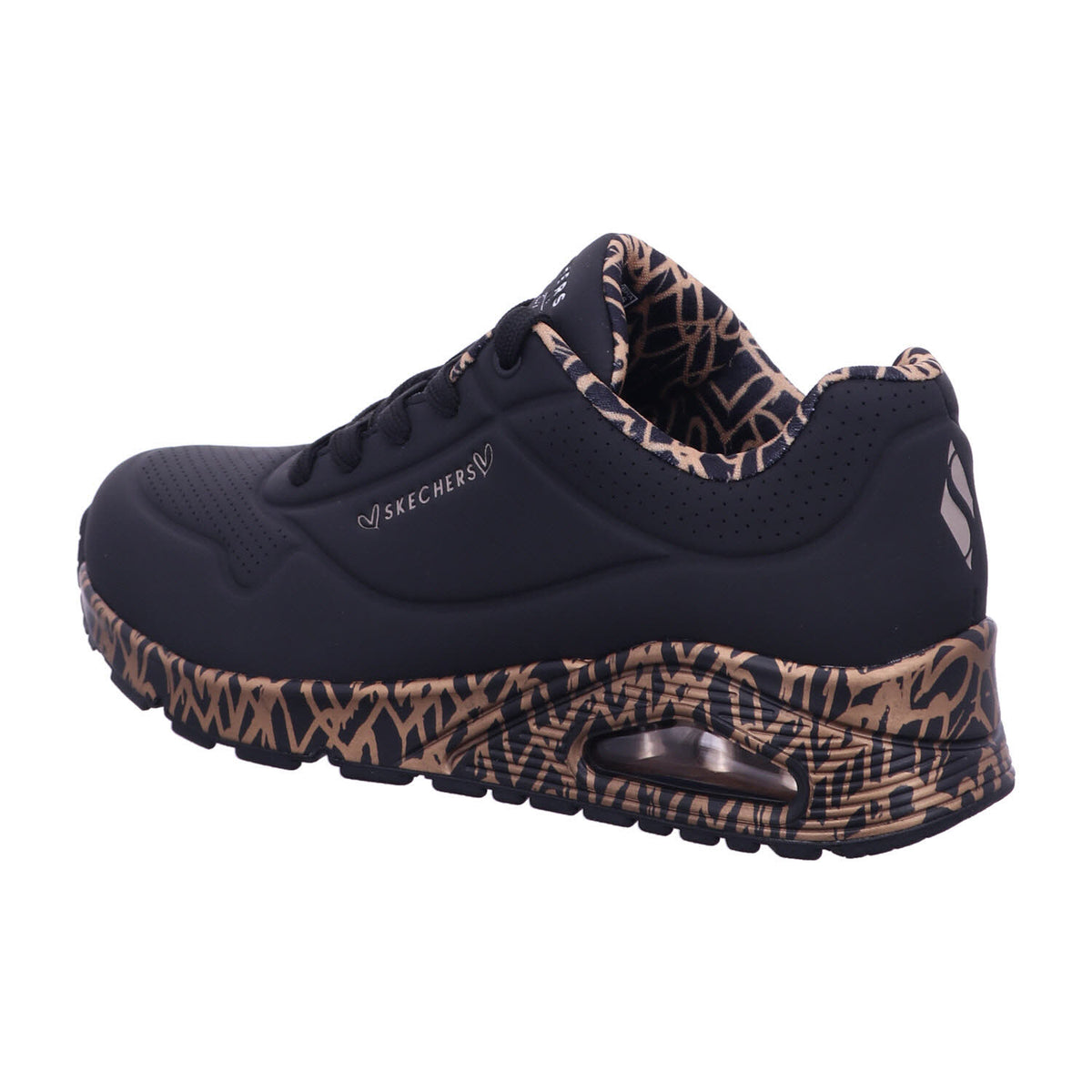 Skechers Schnürschuh 155506 UNO - LOVING LOVE in Schwarz