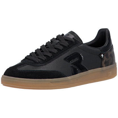 Rieker Schnürschuh W2200  in Schwarz