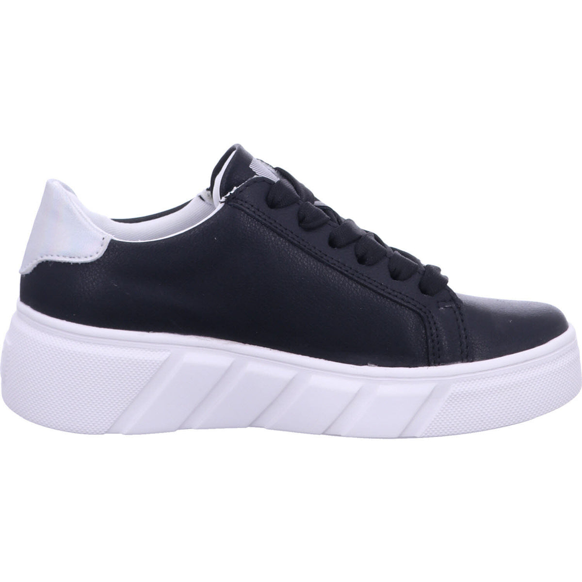 Rieker Schnürschuh W2605  in Schwarz
