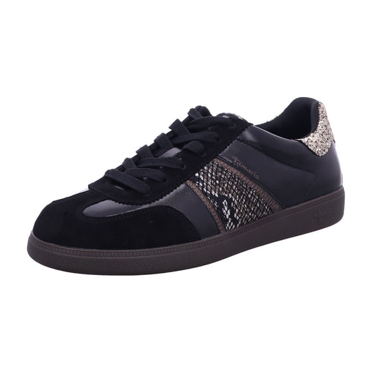 Tamaris Schnürschuh 1-23624-43  in Schwarz