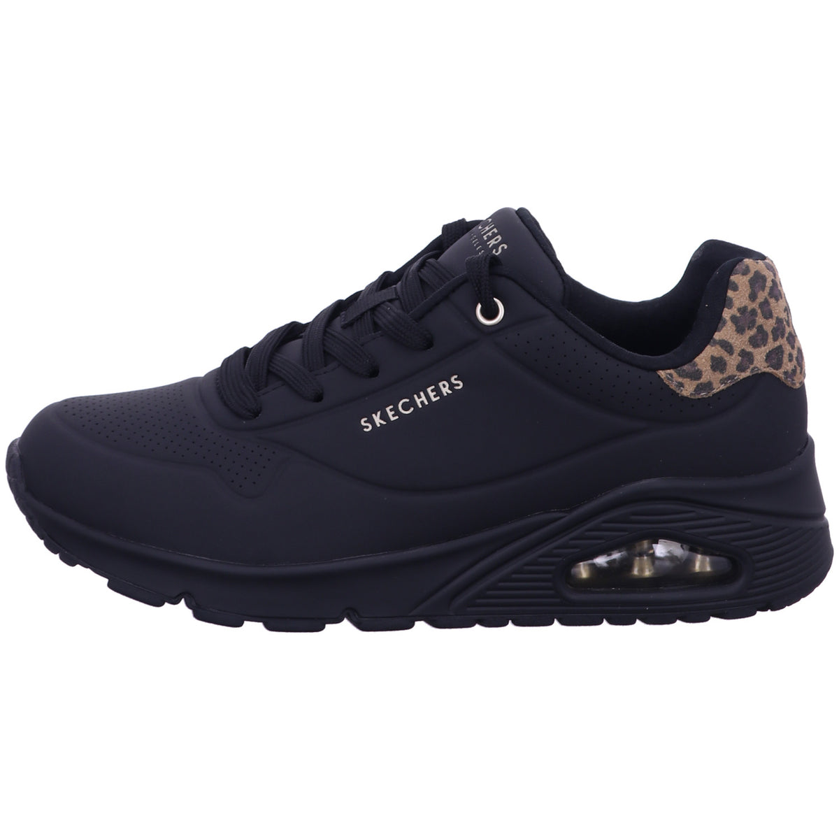 Skechers Schnürschuh 177093 UNO - JUNGLE NITE in Schwarz