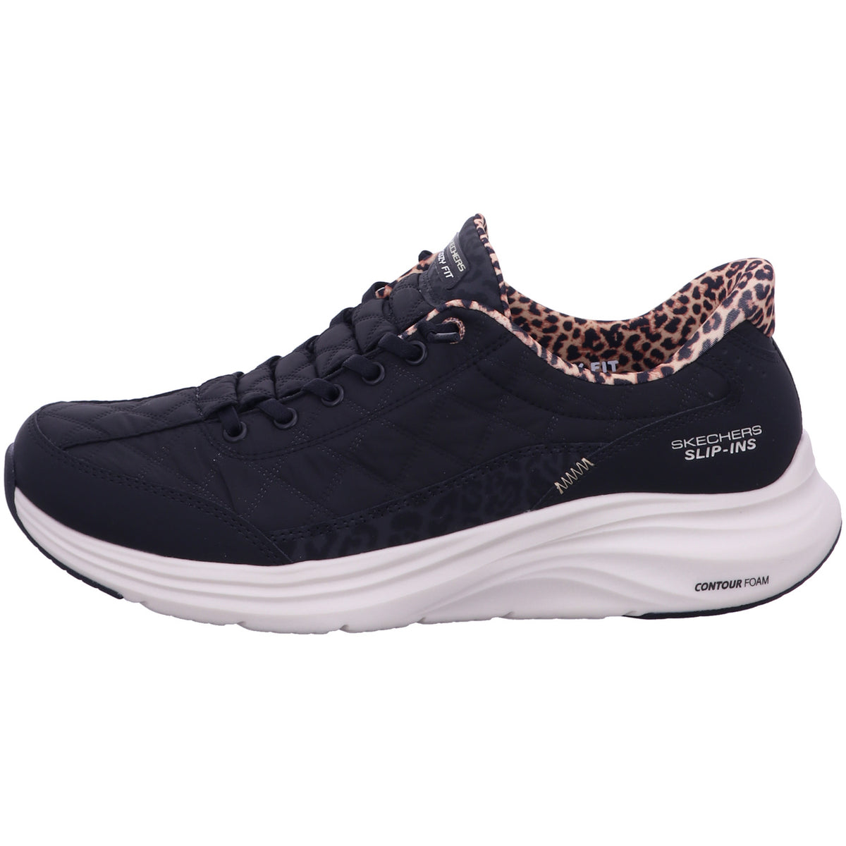Skechers Schnürschuh 150419 CONTOUR FOAM - LEOPARD DREAM in Weiß