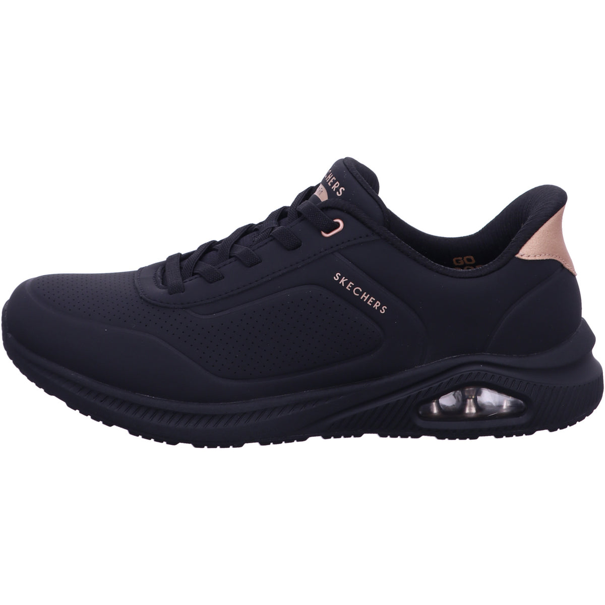 Skechers Schnürschuh 190177 ARCH FIT UNO - RELAXING ON AIR in Schwarz