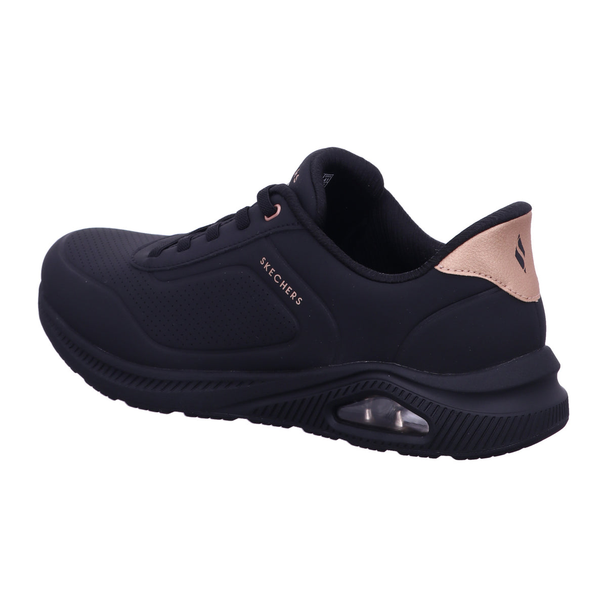 Skechers Schnürschuh 190177 ARCH FIT UNO - RELAXING ON AIR in Schwarz
