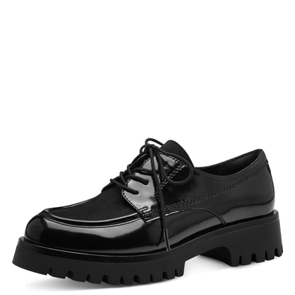Tamaris Schnürschuh 1 23790 43  in Schwarz