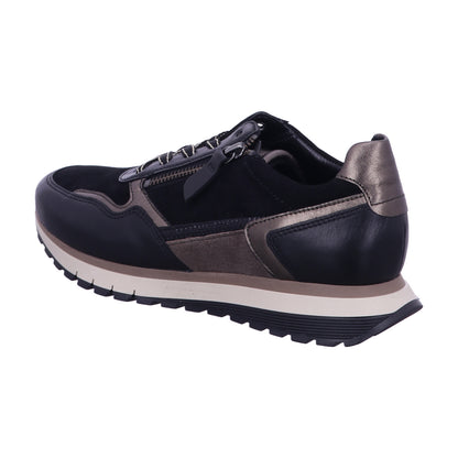 Gabor Schnürschuh 6029 01 Sneaker low H in Schwarz