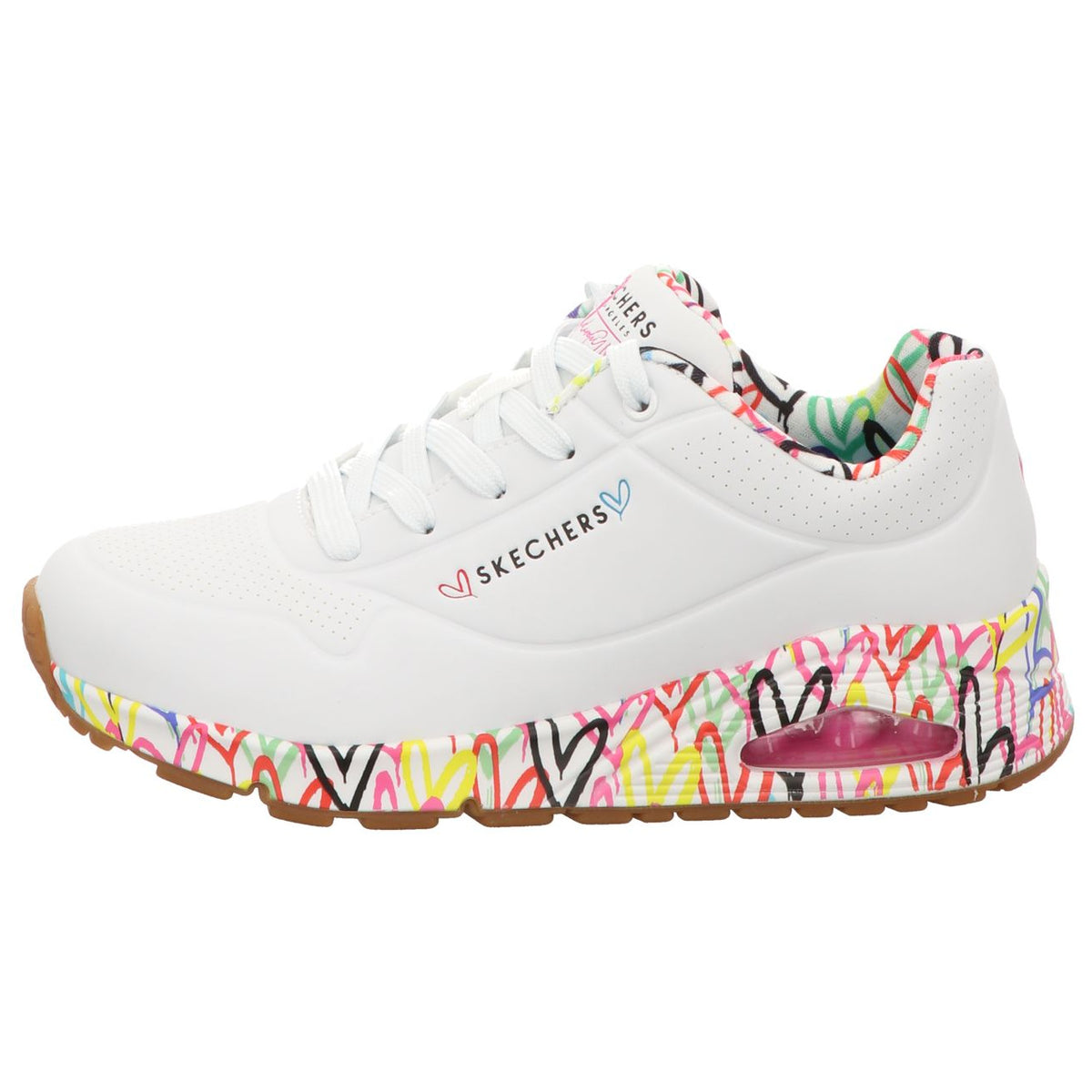 Skechers Schnürschuh 155506 UNO - LOVING LOVE in Weiß