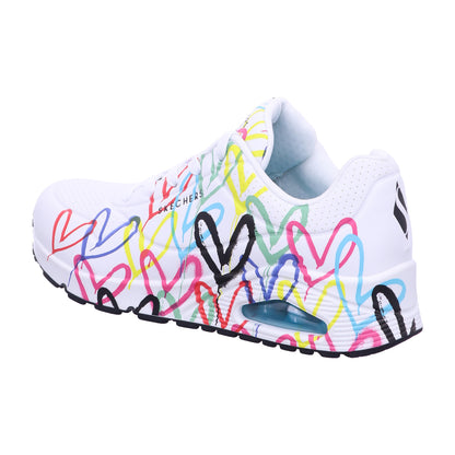 Skechers Schnürschuh 155507 UNO - SPREAD THE LOVE in Weiß