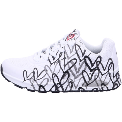 Skechers Schnürschuh 155507 UNO - SPREAD THE LOVE in Weiß