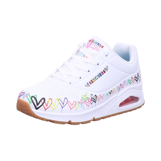 Skechers Schnürschuh 177917 UNO - LOVE ALL AROUND in Weiß