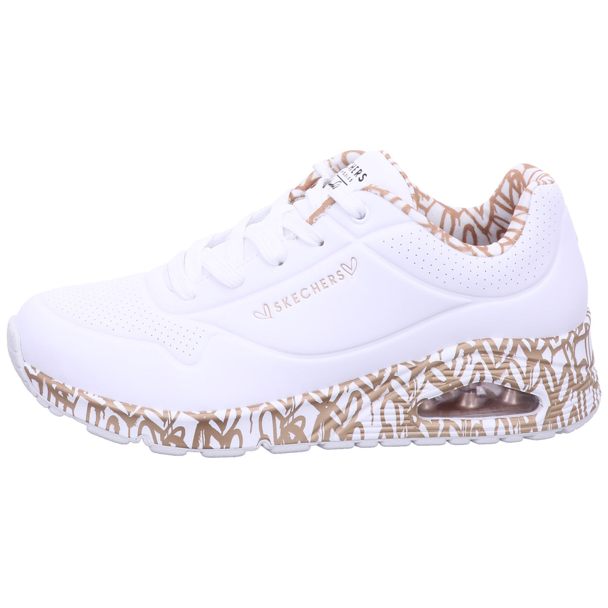 Skechers Schnürschuh 155506 UNO - LOVING LOVE in Weiß