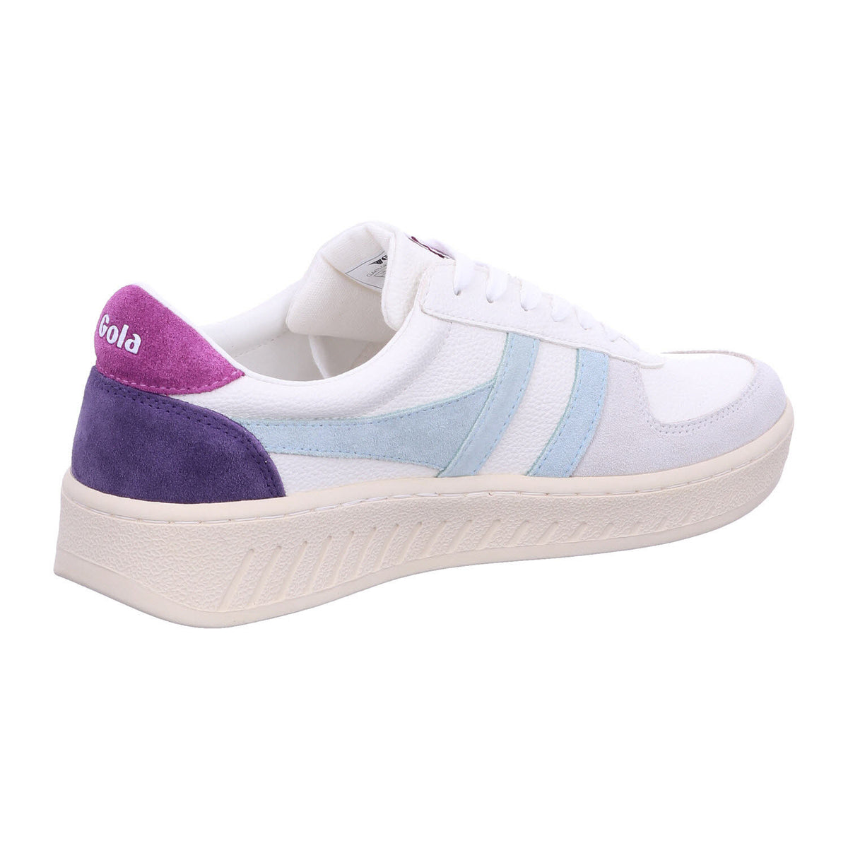 Gola Schnürschuh CLA415 Grandslam Trident in Weiß