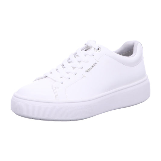 Tamaris Schnürschuh 1-23736-42  in Weiß