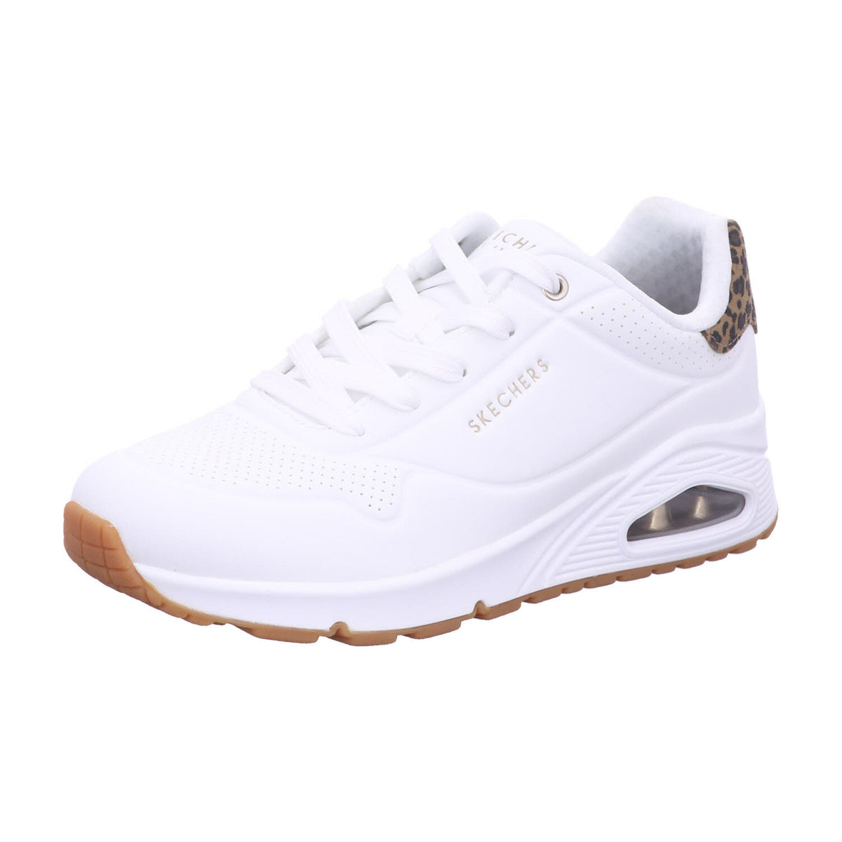 Skechers Schnürschuh 177093 UNO - JUNGLE NITE in Weiß