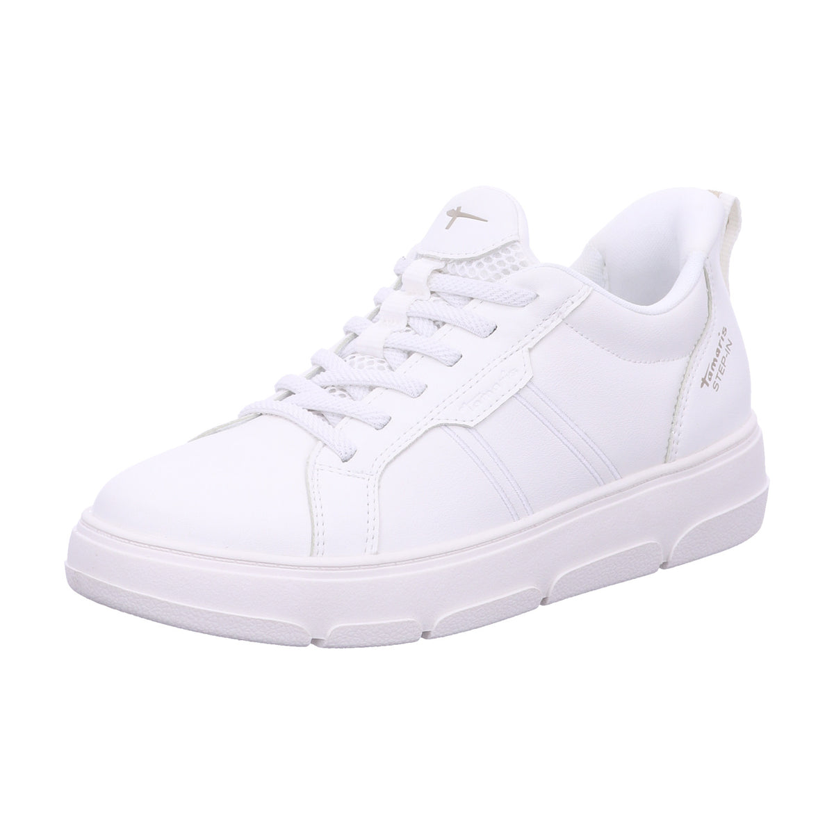 Tamaris Schnürschuh 1-23758-45  in Weiß