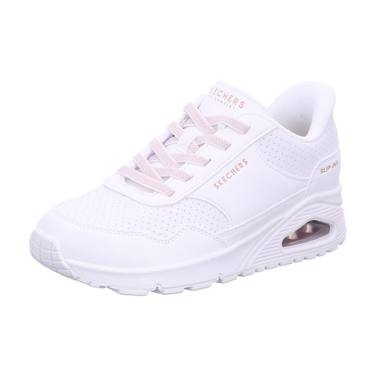 Skechers Schnürschuh 177118 UNO - BANKSIA LUXE in Weiß