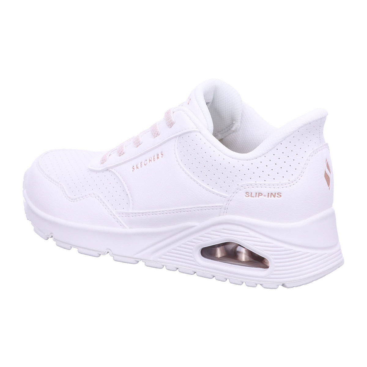 Skechers Schnürschuh 177118 UNO - BANKSIA LUXE in Weiß