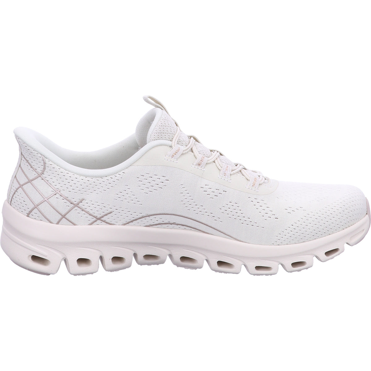Skechers Schnürschuh 104750 GLIDE-STEP ELEVATE - AMAZE in Weiß