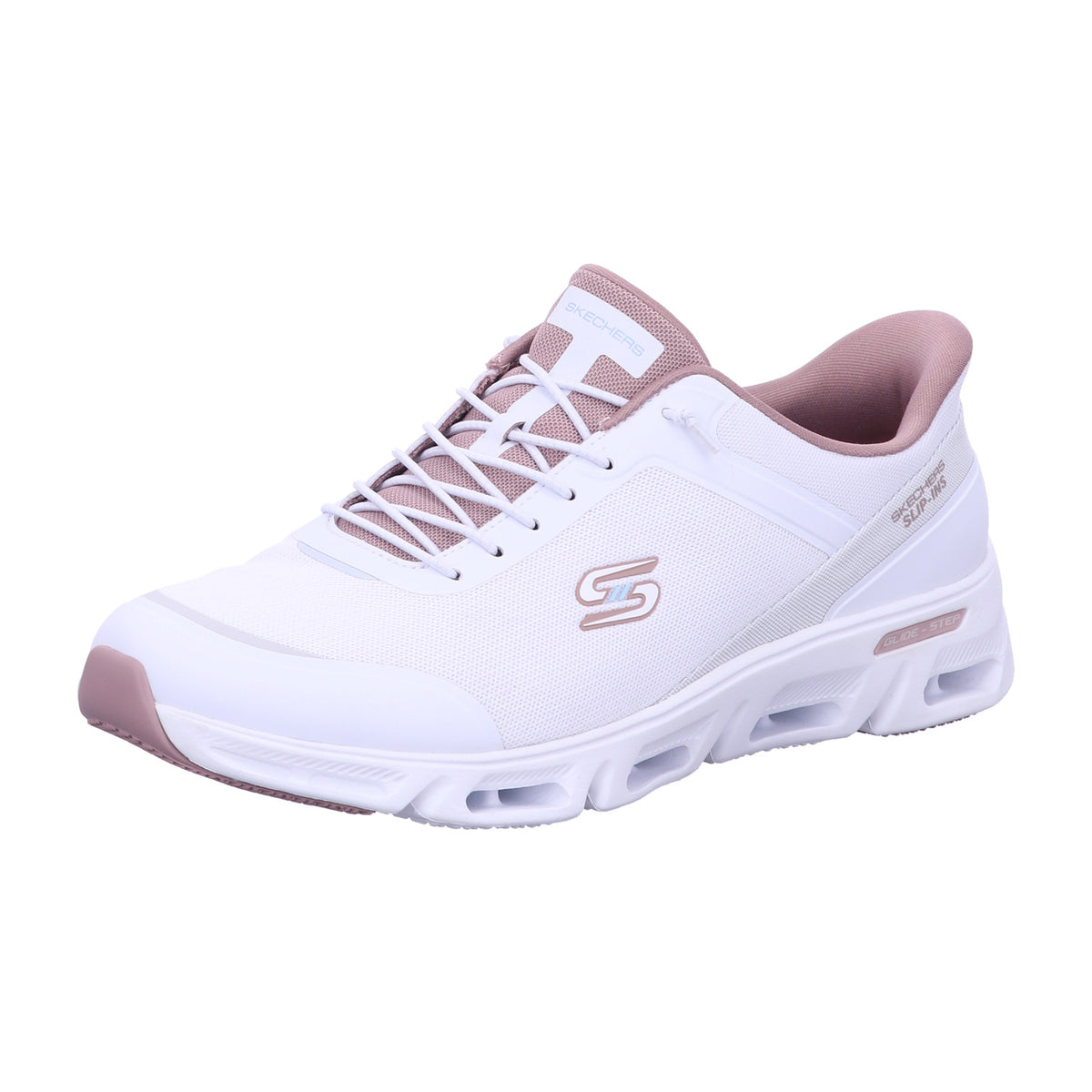 Skechers Schnürschuh 104616 GLIDE-STEP GRATIFY - EVERYDAY BLISS in Weiß