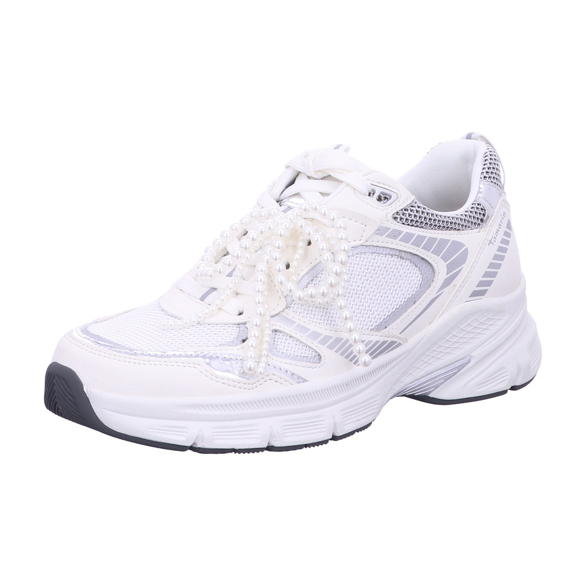 Tamaris Schnürschuh 1 23799 46  in Weiß